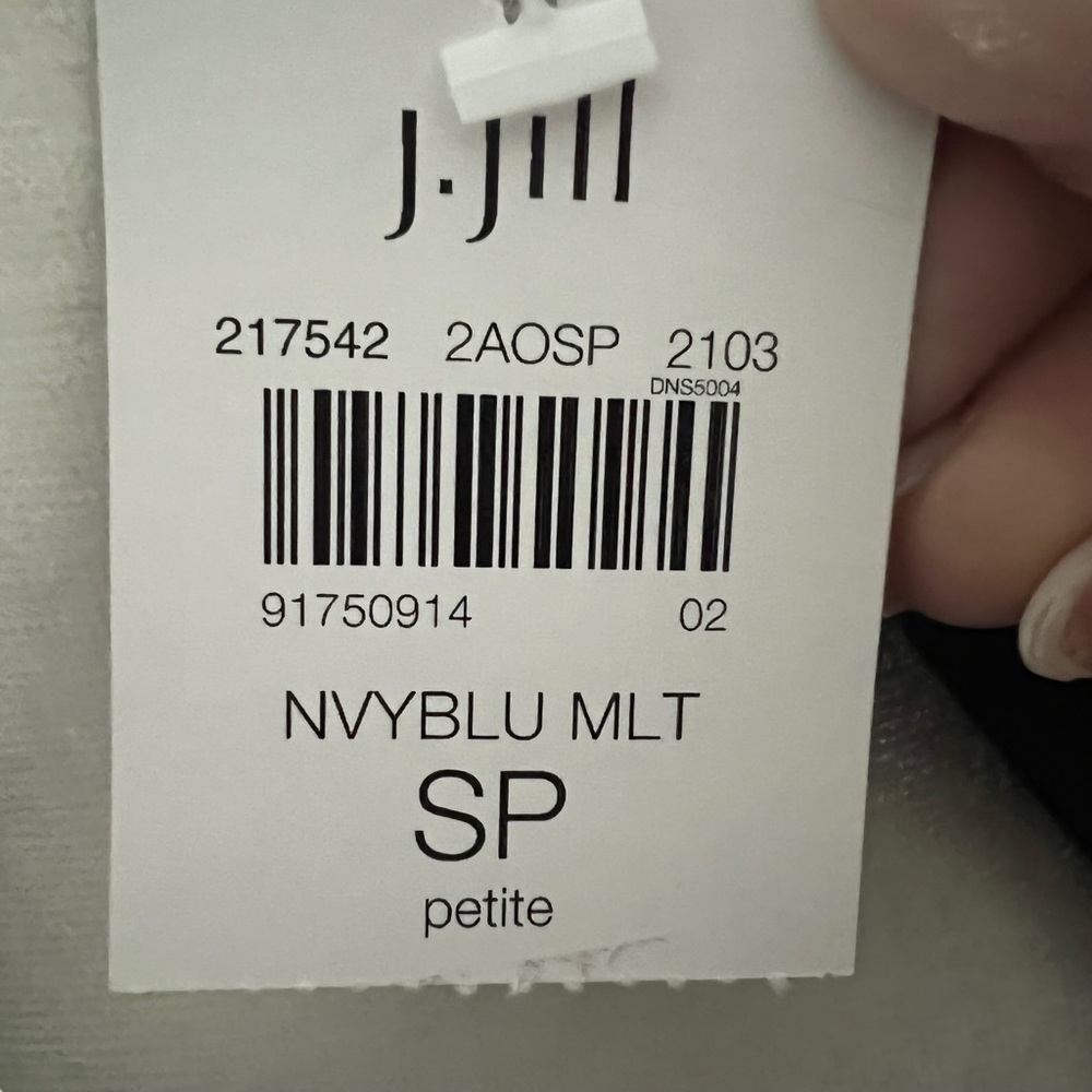 J. JILL Navy Maxi Dress - Picture 6 of 6